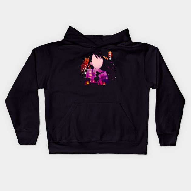 Women My Favorite Iki Character Movie Kids Hoodie by MakeMeBlush